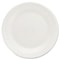 Dart Quiet Classic Laminated Foam Dinnerware Plates, 6", Wht, Round, PK1000 6PWQR - alternate 1